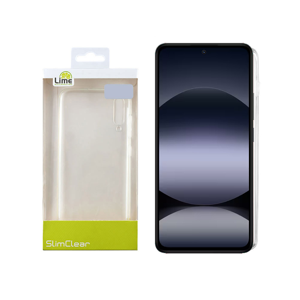 LIME ΘΗΚΗ XIAOMI REDMI NOTE 14 4G 6.67" SLIMCLEAR TPU FULL CAMERA PROTECTION ΔΙΑΦΑΝΗ