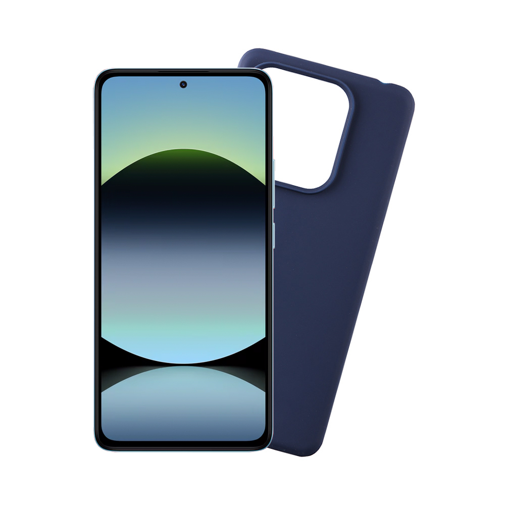 VOLTE-TEL ΘΗΚΗ XIAOMI REDMI NOTE 14 4G 6.67" SILICON TPU CAMERA GUARD BLUE