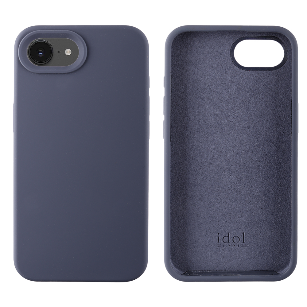 IDOL 1991 ΘΗΚΗ IPHONE 16E 6.1" VELVET ELITE TPU 4 SIDE CAMERA GUARD BLUE