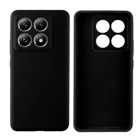 IDOL 1991 ΘΗΚΗ XIAOMI 14T PRO 5G 6.67" VELVET ELITE TPU 4 SIDE FULL CAMERA PROTECTION BLACK