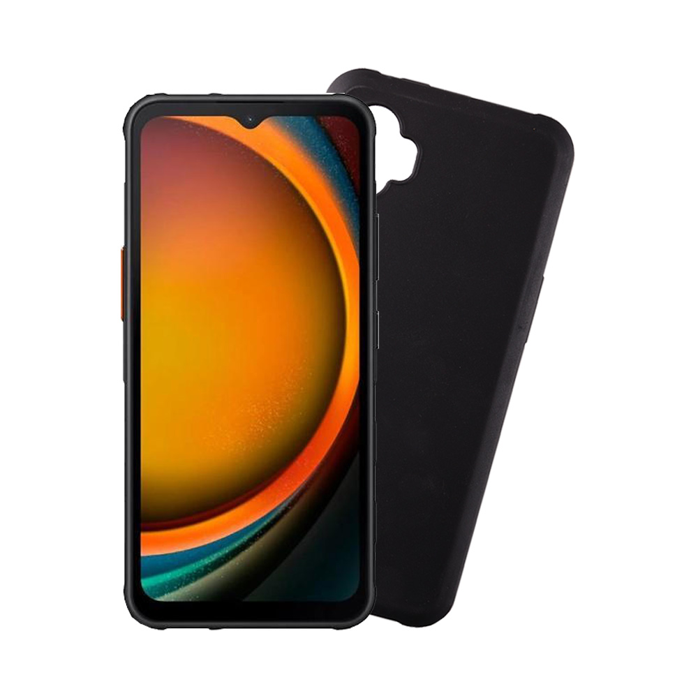 VOLTE-TEL ΘΗΚΗ SAMSUNG XCOVER 7 PRO G766 6.6" SILICON TPU CAMERA GUARD BLACK