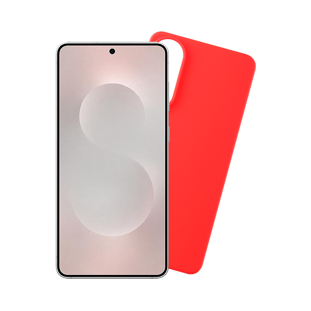 VOLTE-TEL ΘΗΚΗ SAMSUNG S25 EDGE 5G S937 6.66" SILICON TPU CAMERA GUARD RED