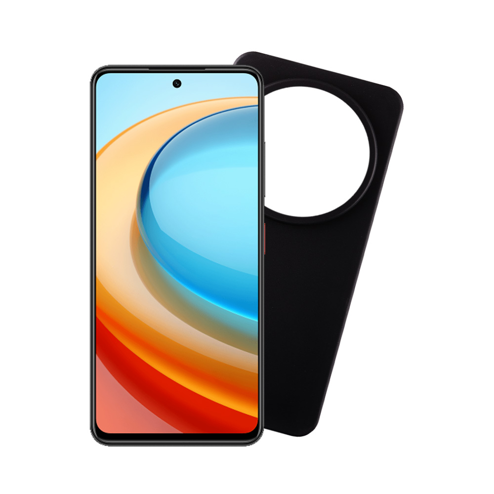 VOLTE-TEL ΘΗΚΗ ZTE BLADE A75 5G 6.6" SILICON TPU CAMERA GUARD BLACK