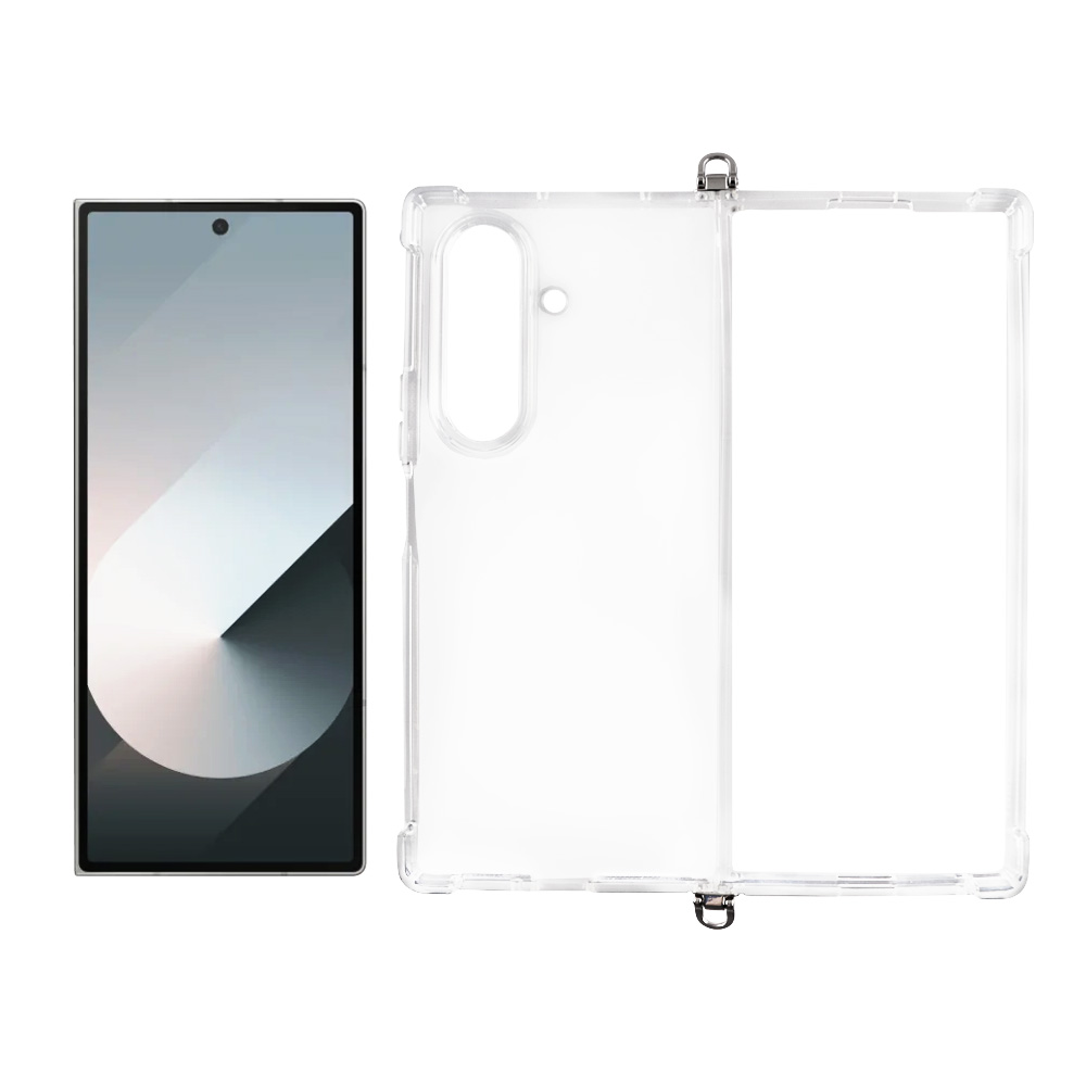 IDOL 1991 ΘΗΚΗ SAMSUNG Z FOLD 7 5G 8.0" ANTISHOCK AIR TPU WITH METAL BOND CAMERA GUARD ΔΙΑΦΑΝΗ