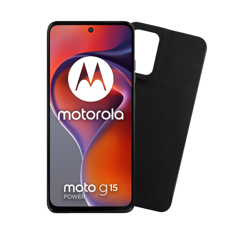 VOLTE-TEL ΘΗΚΗ MOTOROLA MOTO G15 6.72" SILICON TPU CAMERA GUARD BLACK