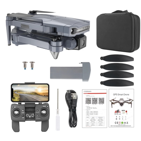 TToySky-S179-GPS-4Κ-camera-Drone-dipli-camera-1
