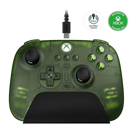 8Bitdo Ultimate 3-mode με Charging Dock (Ενσύρματο για Xbox Series X|S και One/ Ασύρματο BT για Android - IOS - PC) Jade