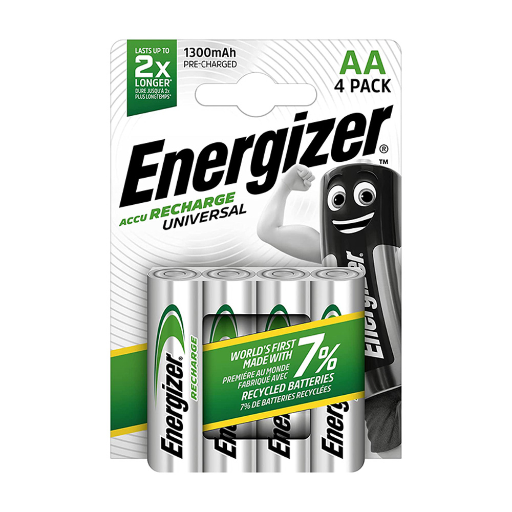 ENERGIZER ΜΠΑΤΑΡΙΕΣ ΕΠΑΝΑΦΟΡΤΙΖΟΜΕΝΕΣ AAA/HR03 1.2V 500mAh Ni-MH RECHARGE POWER PLUS 4/BLISTER