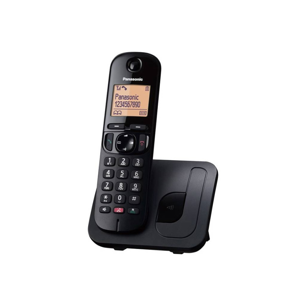ΑΣΥΡΜΑΤΟ ΤΗΛΕΦΩΝΟ PANASONIC DECT KX-TGC250GR ME ΑΝΟΙΧΤΗ ΑΚΡΟΑΣΗ BLACK GR