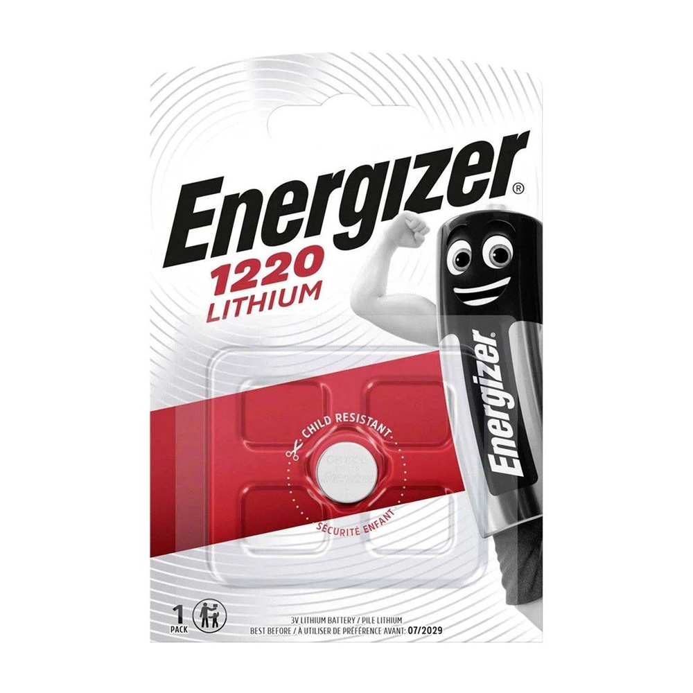 ENERGIZER ΜΠΑΤΑΡΙΕΣ ΝΟΜΙΣΜΑΤΟΣ ΛΙΘΙΟΥ CR1220/DL1220/BR1220 3V 36mAh Li-ion 1/BLISTER