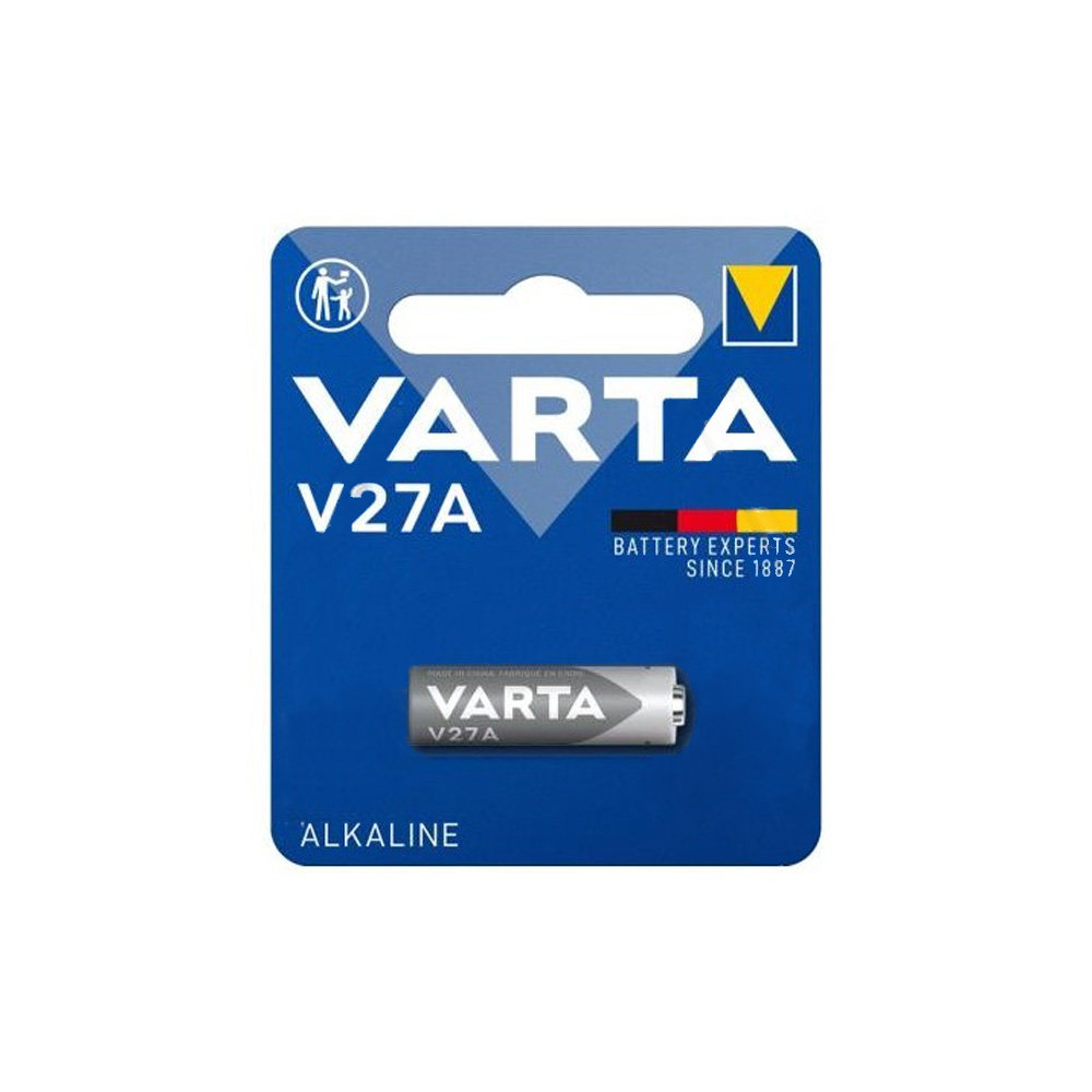 VARTA ΜΠΑΤΑΡΙΕΣ ΑΛΚΑΛΙΚΕΣ ΤΗΛΕΧΕΙΡΙΣΜΟΥ 27A MN27 12V 20mAh ALKALINE 1/BLISTER