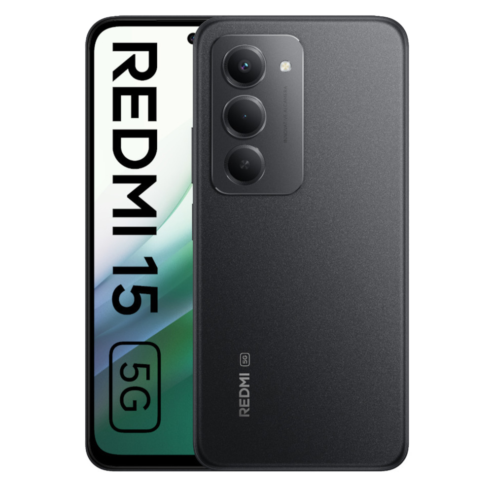 ΚΙΝΗΤΟ XIAOMI REDMI 15 5G 6.9" 8GB/256GB DUAL SIM NFC BLACK GW