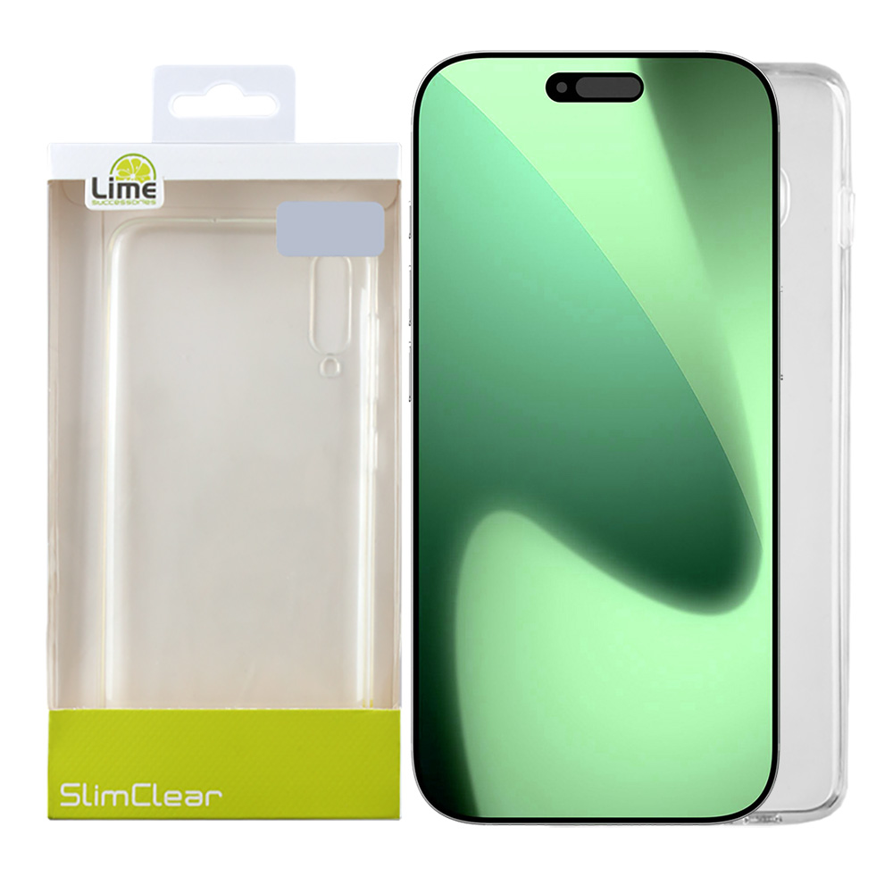 LIME ΘΗΚΗ IPHONE 17 6.3" SLIMCLEAR TPU CAMERA GUARD ΔΙΑΦΑΝΗ