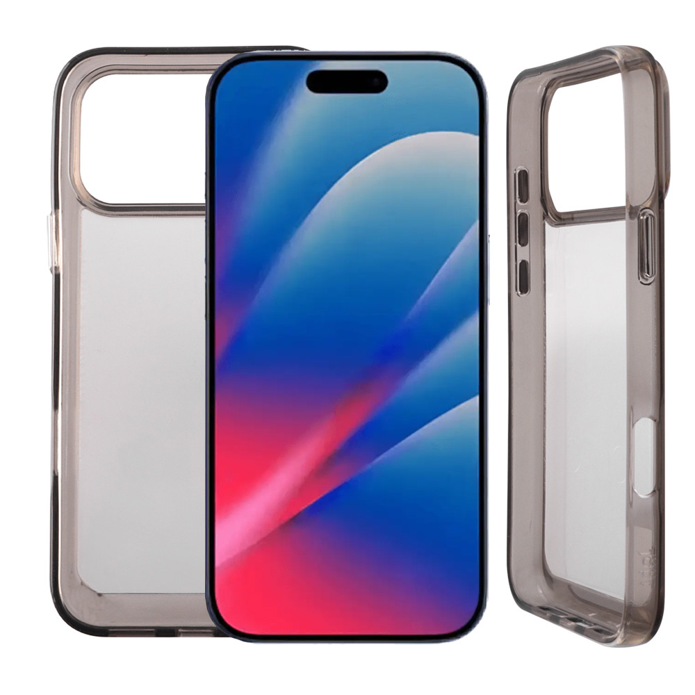 IDOL 1991 ΘΗΚΗ IPHONE 17 PRO ΜΑΧ 6.9" CRISTALYTE TPU CAMERA GUARD ΔΙΑΦΑΝΗ ΓΚΡΙ