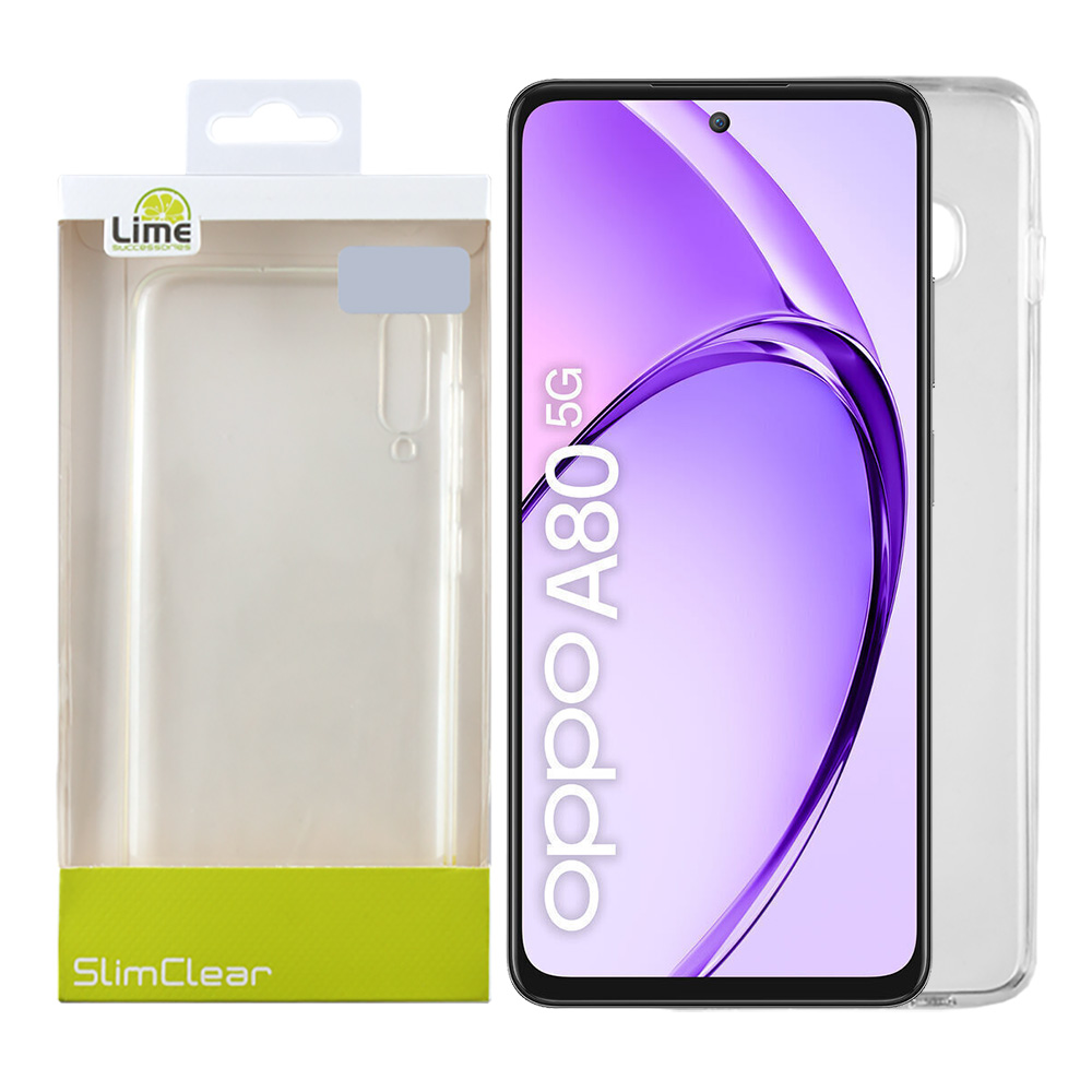 LIME ΘΗΚΗ OPPO A80 5G 6.67" SLIMCLEAR TPU FULL CAMERA PROTECTION ΔΙΑΦΑΝΗ