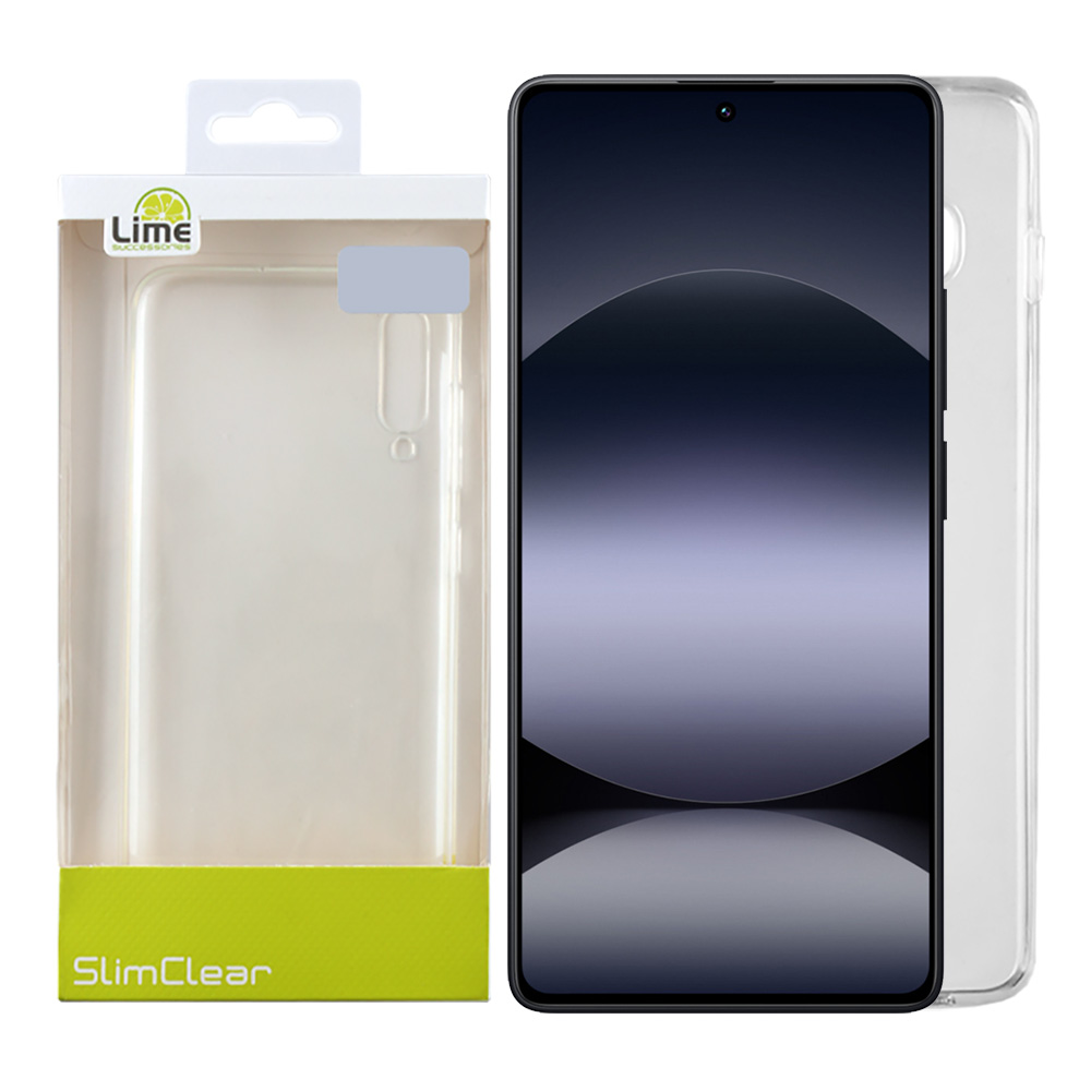 LIME ΘΗΚΗ XIAOMI REDMI NOTE 14S 6.67" SLIMCLEAR TPU FULL CAMERA PROTECTION ΔΙΑΦΑΝΗ