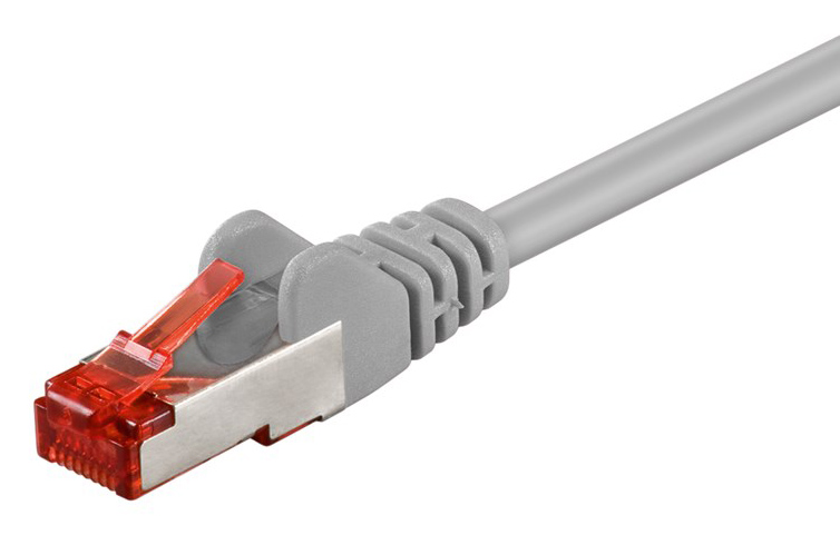 GOOBAY καλώδιο δικτύου 50893, CAT 6 S/FTP, copper, 250MHz, 20m, γκρι
