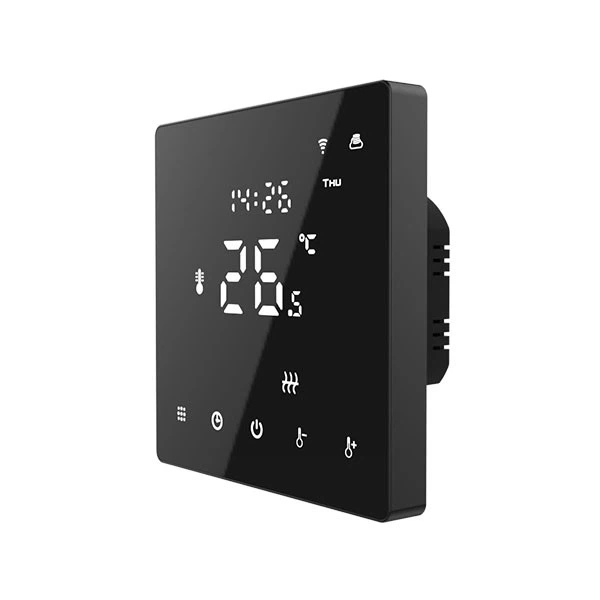HY608-WIFI-Smart-Thermostatis-Aerio-Petrelaio-Black