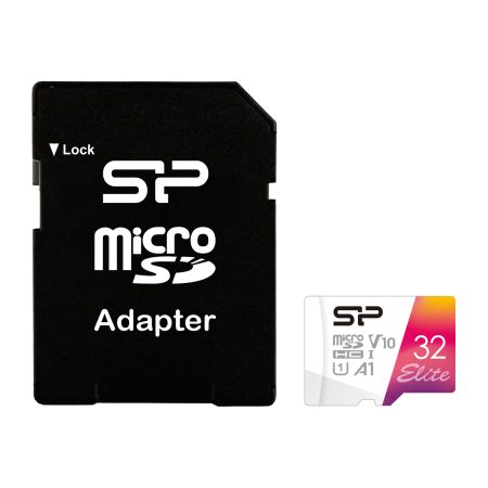 SILICON POWER κάρτα μνήμης microSDXC Elite, 32GB, C10 UHS-I U1 A1 V10