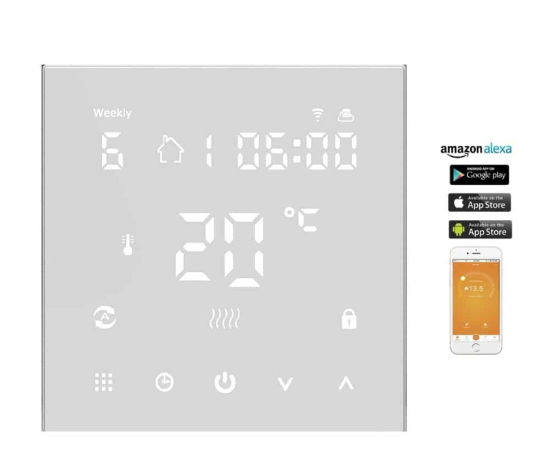 Έξυπνος Θερμοστάτης καλοριφέρ Smart WiFi & Internet control Hysen HY607-WiFi