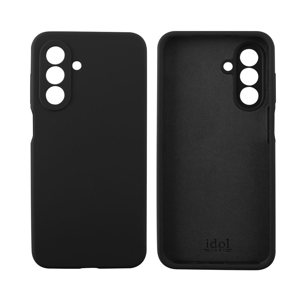 IDOL 1991 ΘΗΚΗ SAMSUNG A17 4G A175/A17 5G A176 6.74" VELVET ELITE TPU 4 SIDE FULL CAMERA PROTECTION BLACK