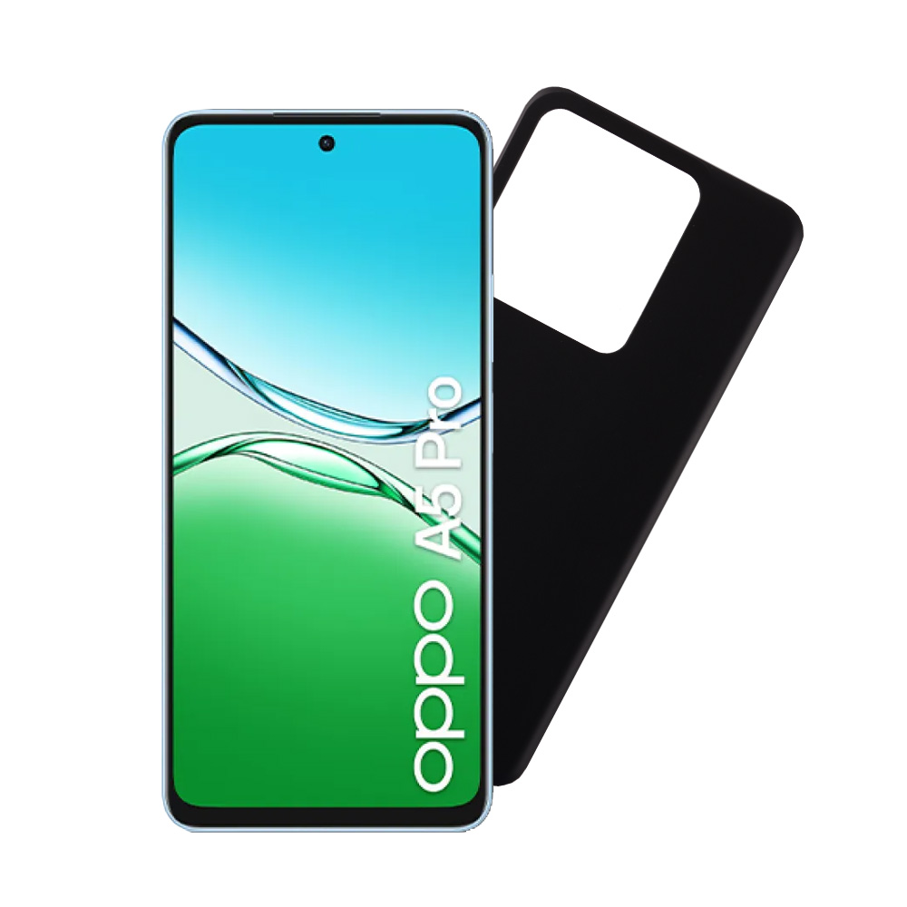 VOLTE-TEL ΘΗΚΗ OPPO A5 PRO 4G/A5 PRO 5G 6.67" SILICON TPU FULL CAMERA PROTECTION BLACK