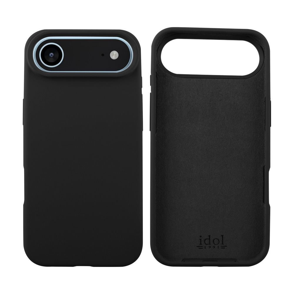 IDOL 1991 ΘΗΚΗ IPHONE 17 AIR 6.5" VELVET ELITE TPU 4 SIDE CAMERA GUARD BLACK