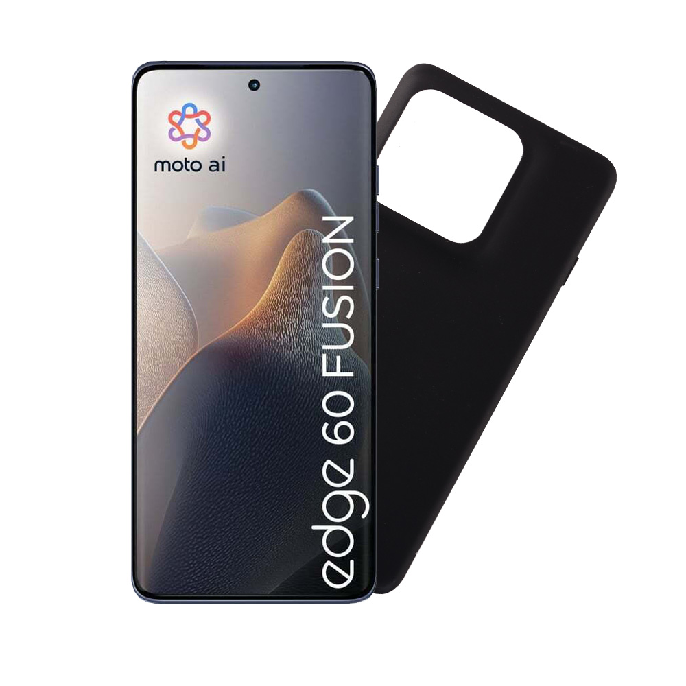 VOLTE-TEL ΘΗΚΗ MOTOROLA EDGE 60 FUSION 5G 6.67" SILICON TPU CAMERA GUARD BLACK