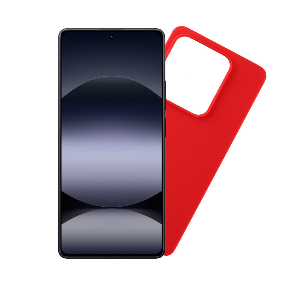 VOLTE-TEL ΘΗΚΗ XIAOMI REDMI NOTE 14S 6.67" SILICON TPU CAMERA GUARD RED